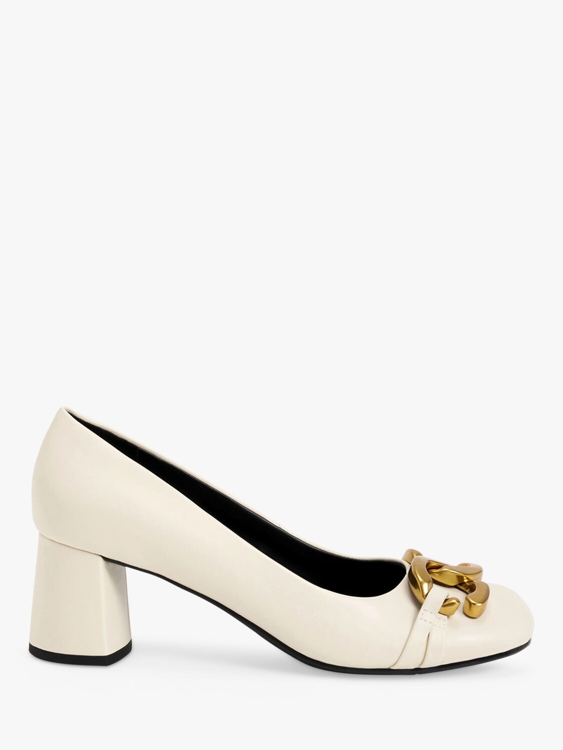 CHARLES & KEITH Массивные туфли-лодочки из искусственной кожи с металлизированным акцентом, цвет мела
CHARLES & KEITH Массивные туфли-лодочки из искусственной кожи с металлизированным акцентом, цвет мела