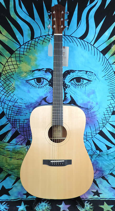 Акустическая гитара Teton Guitars STS10NT, Solid Sitka Spruce Top, Dreadnought, Natural
Акустическая гитара Teton Guitars STS10NT, Solid Sitka Spruce Top, Dreadnought, Natural