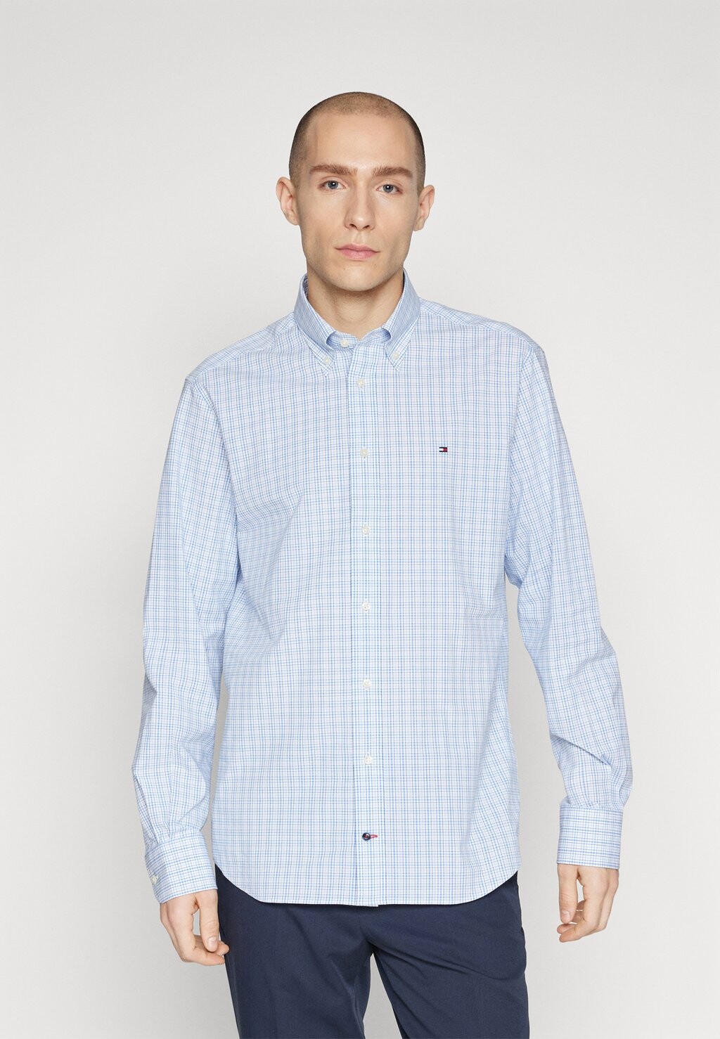 Классическая рубашка Business Check Shirt Tommy Hilfiger, цвет optic white/ultra blue/multi
Классическая рубашка Business Check Shirt Tommy Hilfiger, цвет optic white/ultra blue/multi