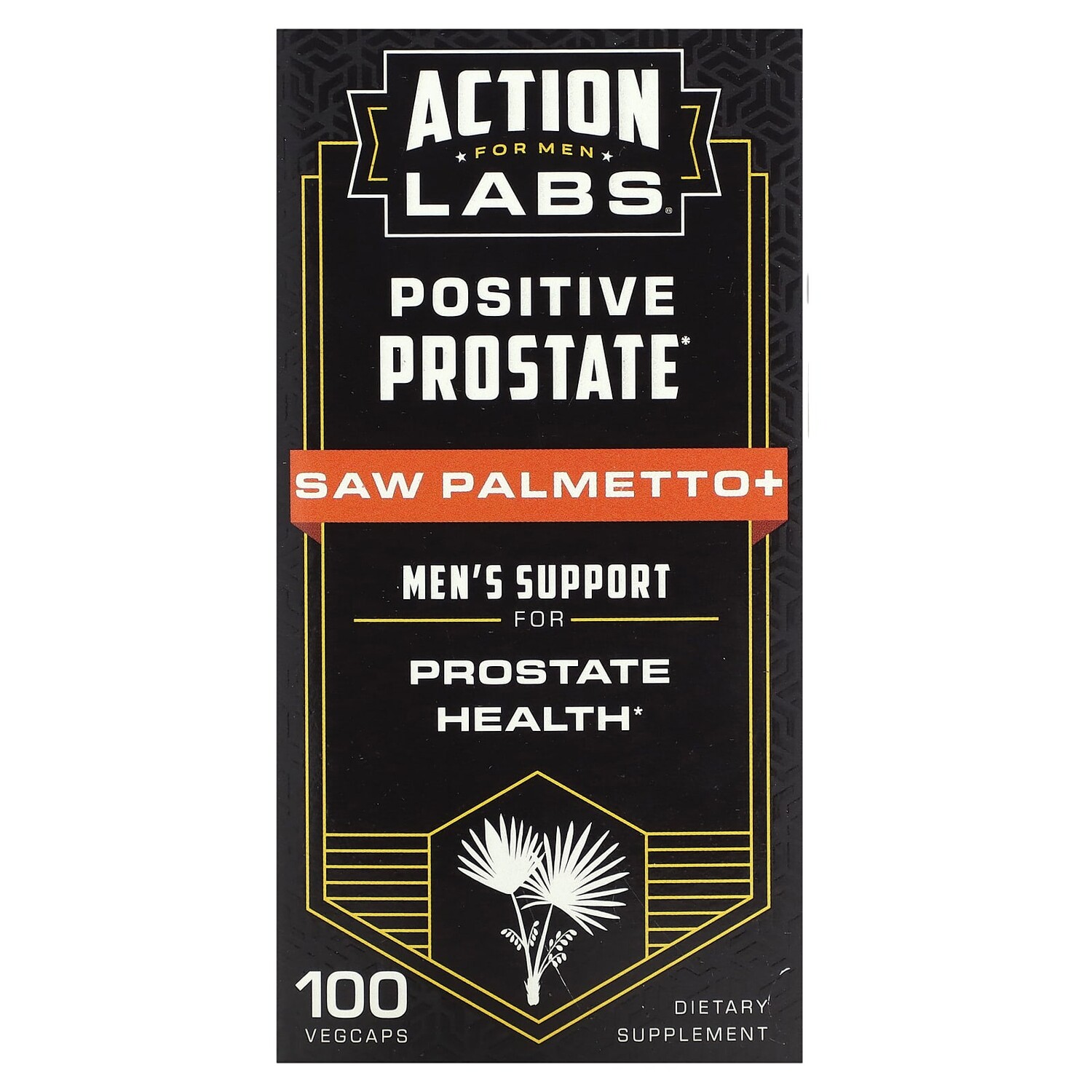 Positive Prostate, пальма сереноа, поддержка для мужчин, 100 растительных капсул, Action Labs
Positive Prostate, пальма сереноа, поддержка для мужчин, 100 растительных капсул, Action Labs