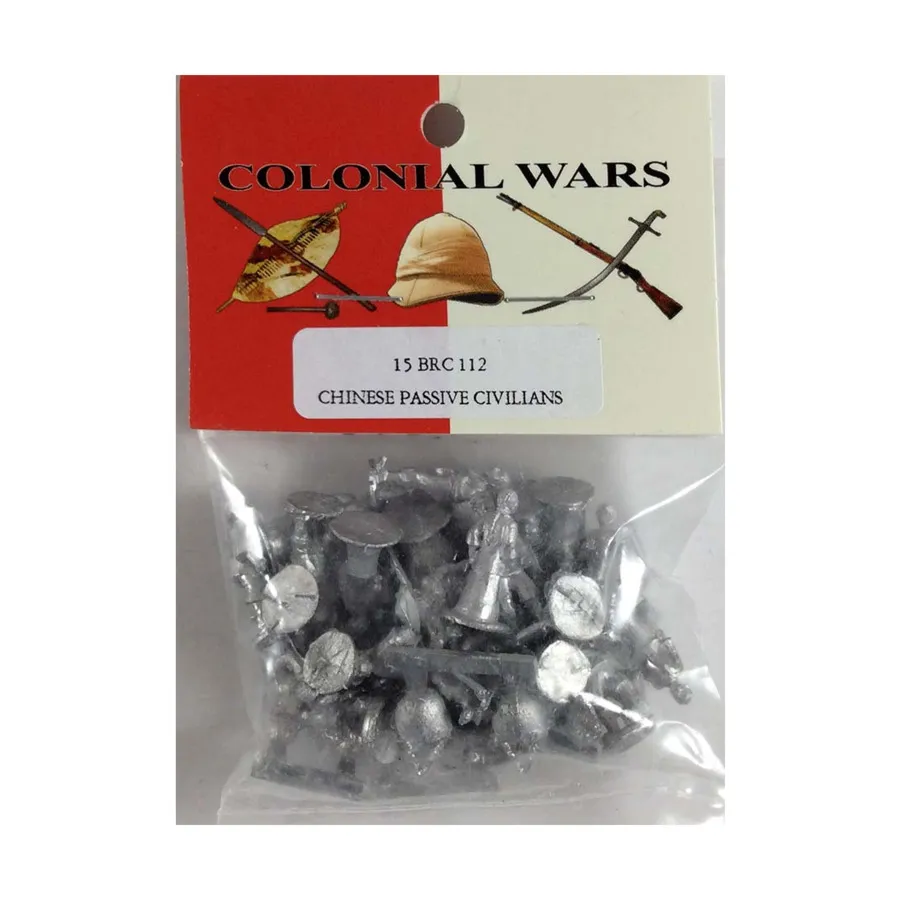 Китайские пассивные гражданские лица, Colonial Wars - Boxer Rebellion (15mm) (Blue Moon)
Китайские пассивные гражданские лица, Colonial Wars - Boxer Rebellion (15mm) (Blue Moon)