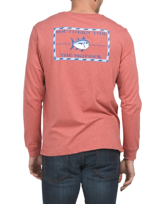 Футболка с длинными рукавами Heather Original Skip Jack Southern Tide, цвет Dusty Coral
Футболка с длинными рукавами Heather Original Skip Jack Southern Tide, цвет Dusty Coral