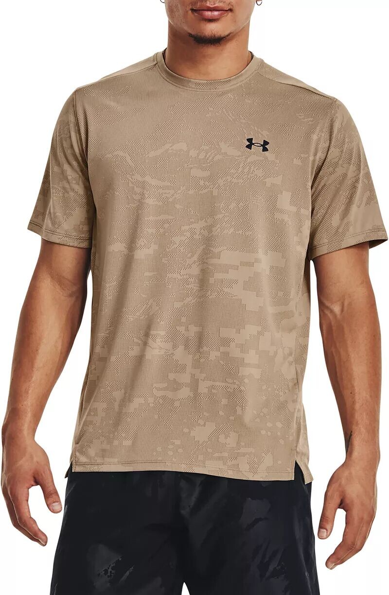 Мужская жаккардовая футболка с короткими рукавами Under Armour UA Tech Vent
Мужская жаккардовая футболка с короткими рукавами Under Armour UA Tech Vent