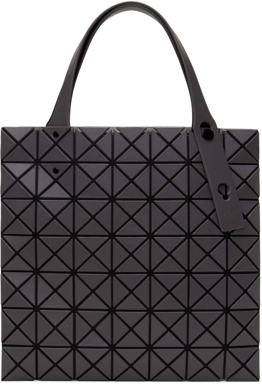 Серая матовая сумка-тоут с маленькой призмой Bao Bao Issey Miyake, цвет Charcoal gray
Серая матовая сумка-тоут с маленькой призмой Bao Bao Issey Miyake, цвет Charcoal gray
