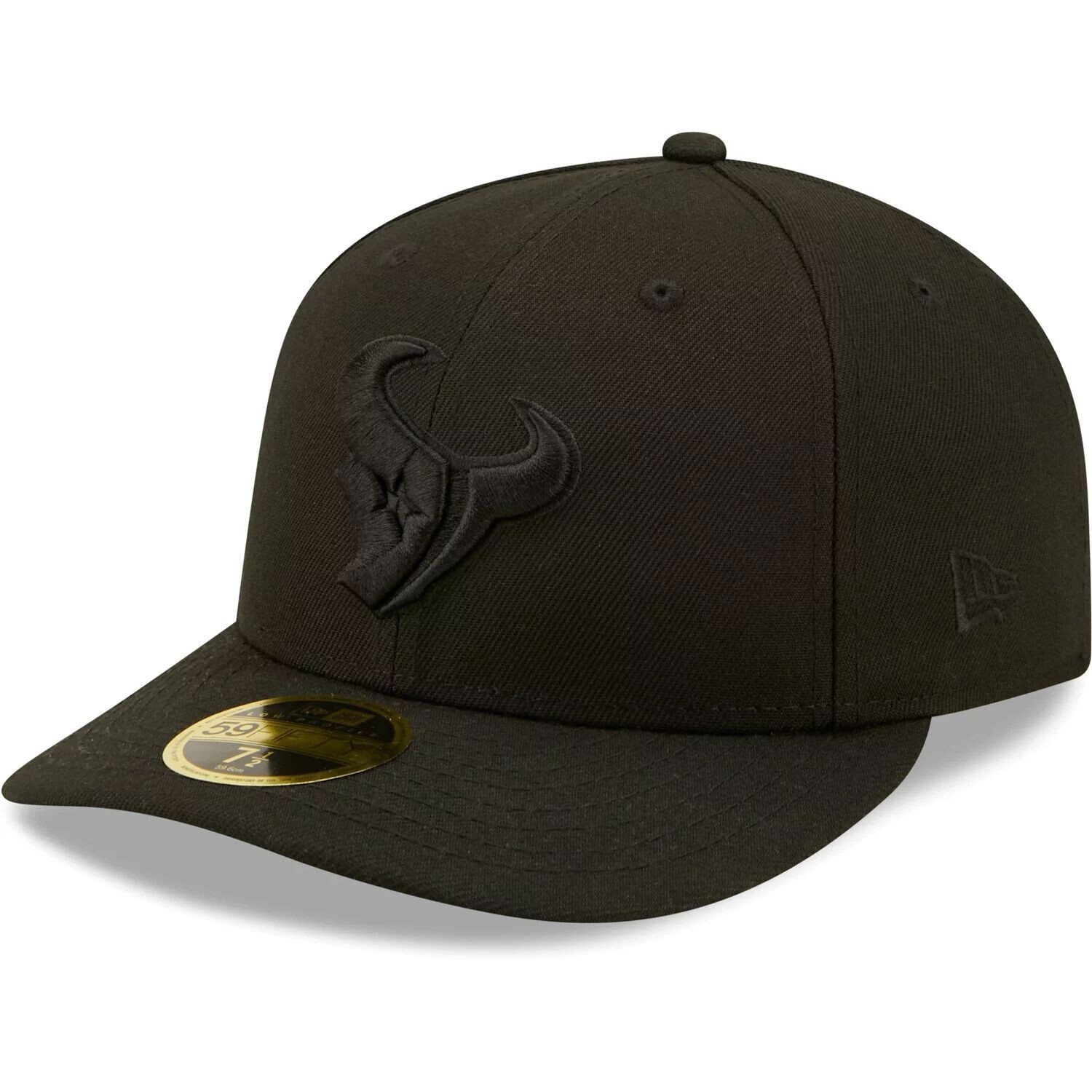 Мужская низкопрофильная шляпа New Era Black Houston Texans Black on Black 59FIFTY II
Мужская низкопрофильная шляпа New Era Black Houston Texans Black on Black 59FIFTY II