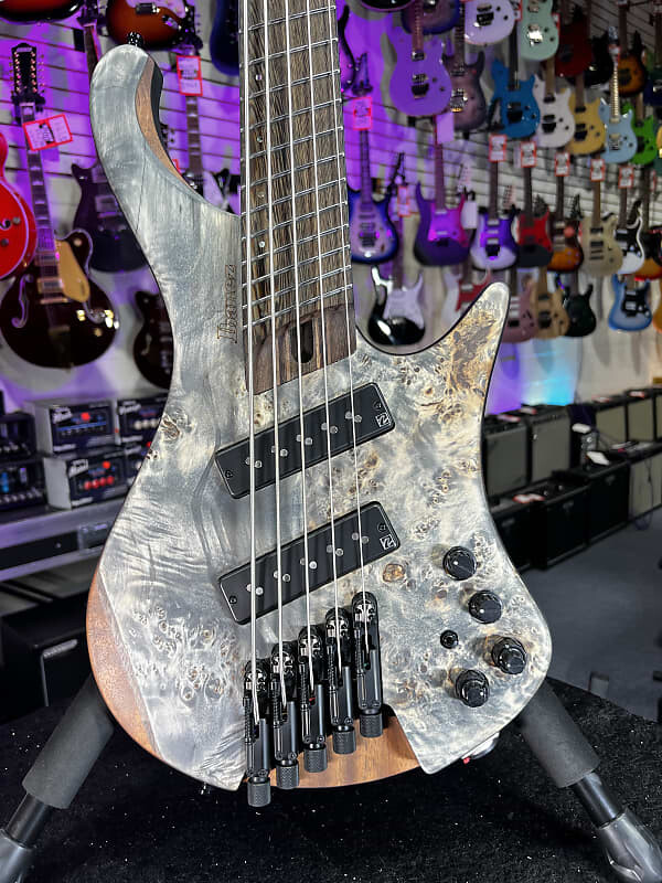 Басс гитара Ibanez Bass Workshop EHB1505MS 5-string Multi-scale Bass Guitar - Black Ice Flat Auth Dealer Free Ship! 631 GET PLEK’D!
Басс гитара Ibanez Bass Workshop EHB1505MS 5-string Multi-scale Bass Guitar - Black Ice Flat Auth Dealer Free Ship! 631 GET PLEK’D!