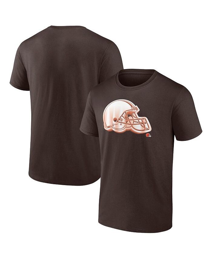 Мужская коричневая футболка с логотипом Cleveland Browns Chrome Dimension Fanatics, коричневый
Мужская коричневая футболка с логотипом Cleveland Browns Chrome Dimension Fanatics, коричневый