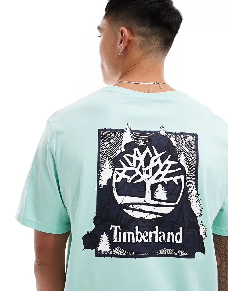 Синяя футболка оверсайз с камуфляжным принтом Timberland и логотипом на спине, Серый
Синяя футболка оверсайз с камуфляжным принтом Timberland и логотипом на спине, Серый
