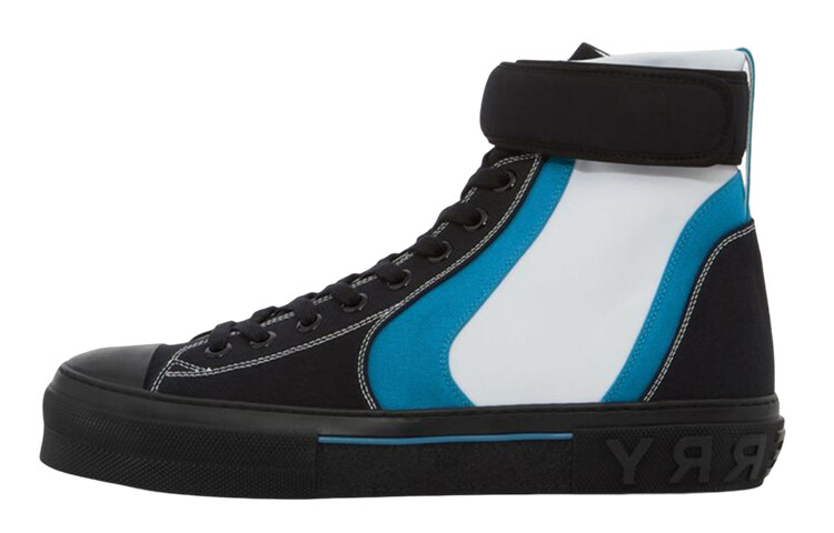 Кроссовки Sub High-Top Laced Up Trainer черного цвета с синим и белым цветом Burberry
Кроссовки Sub High-Top Laced Up Trainer черного цвета с синим и белым цветом Burberry