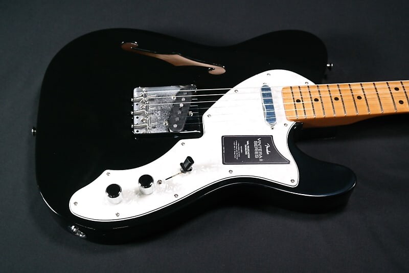 Электрогитара Fender Vintera II 60s Telecaster Thinline, Maple Fingerboard, Black 280
Электрогитара Fender Vintera II 60s Telecaster Thinline, Maple Fingerboard, Black 280