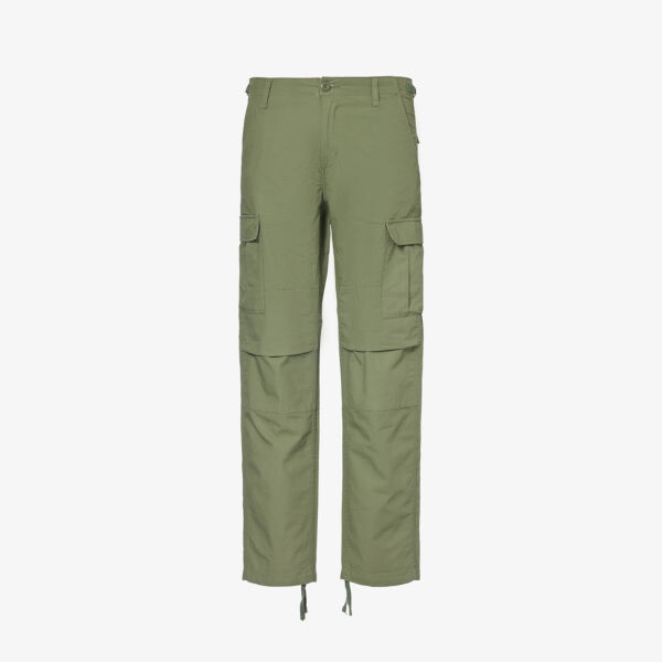 Брюки-карго aviation классического кроя из хлопковой парусины Carhartt Wip, зеленый
Брюки-карго aviation классического кроя из хлопковой парусины Carhartt Wip, зеленый