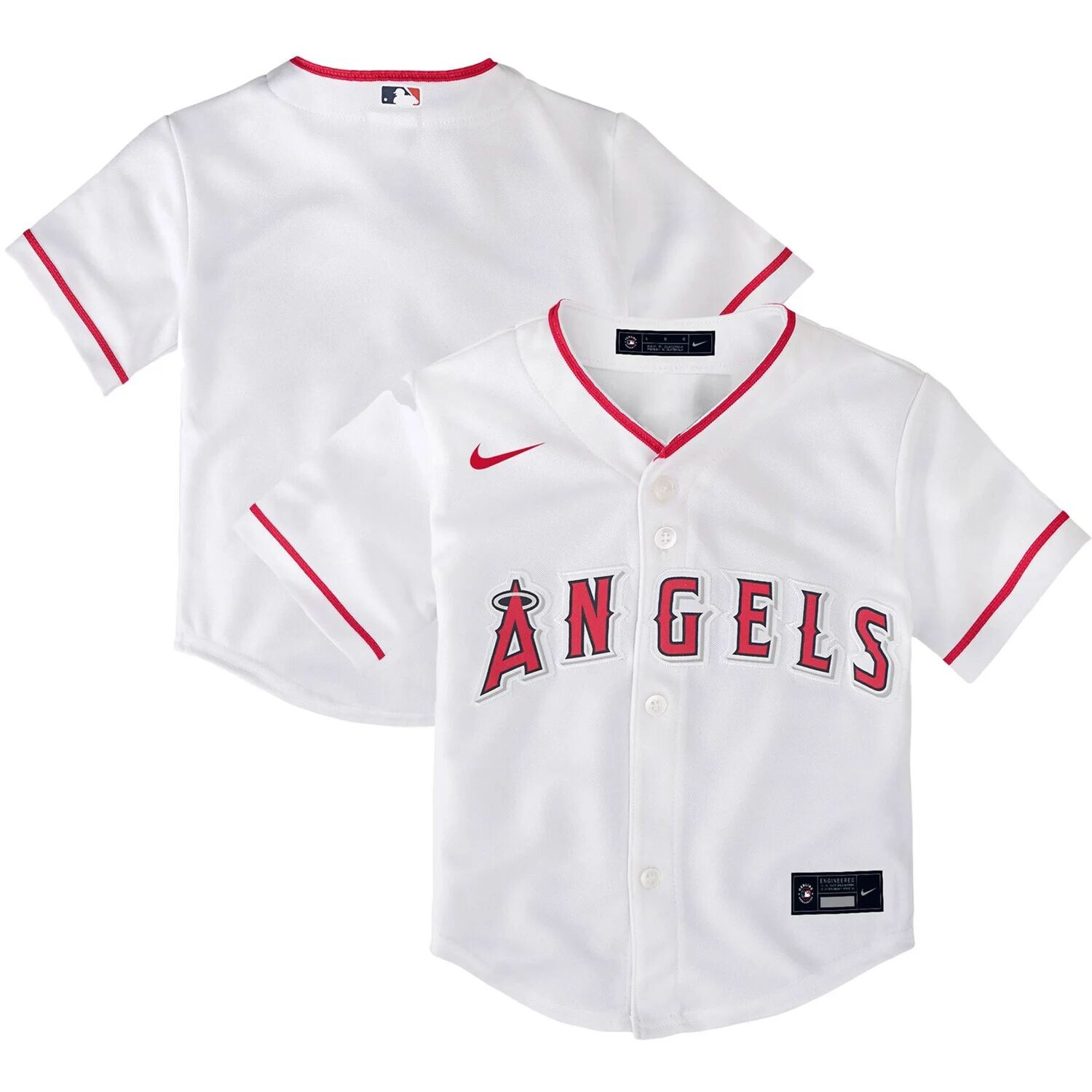 Реплика Джерси Nike Los Angeles Angels Home 2020 для малышей белого цвета Nike, Белый
Реплика Джерси Nike Los Angeles Angels Home 2020 для малышей белого цвета Nike, Белый