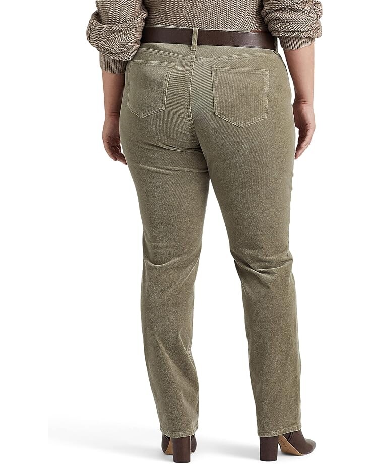 Брюки LAUREN Ralph Lauren Plus-Size Corduroy Mid-Rise Straight Pant, цвет Muted Moss
Брюки LAUREN Ralph Lauren Plus-Size Corduroy Mid-Rise Straight Pant, цвет Muted Moss