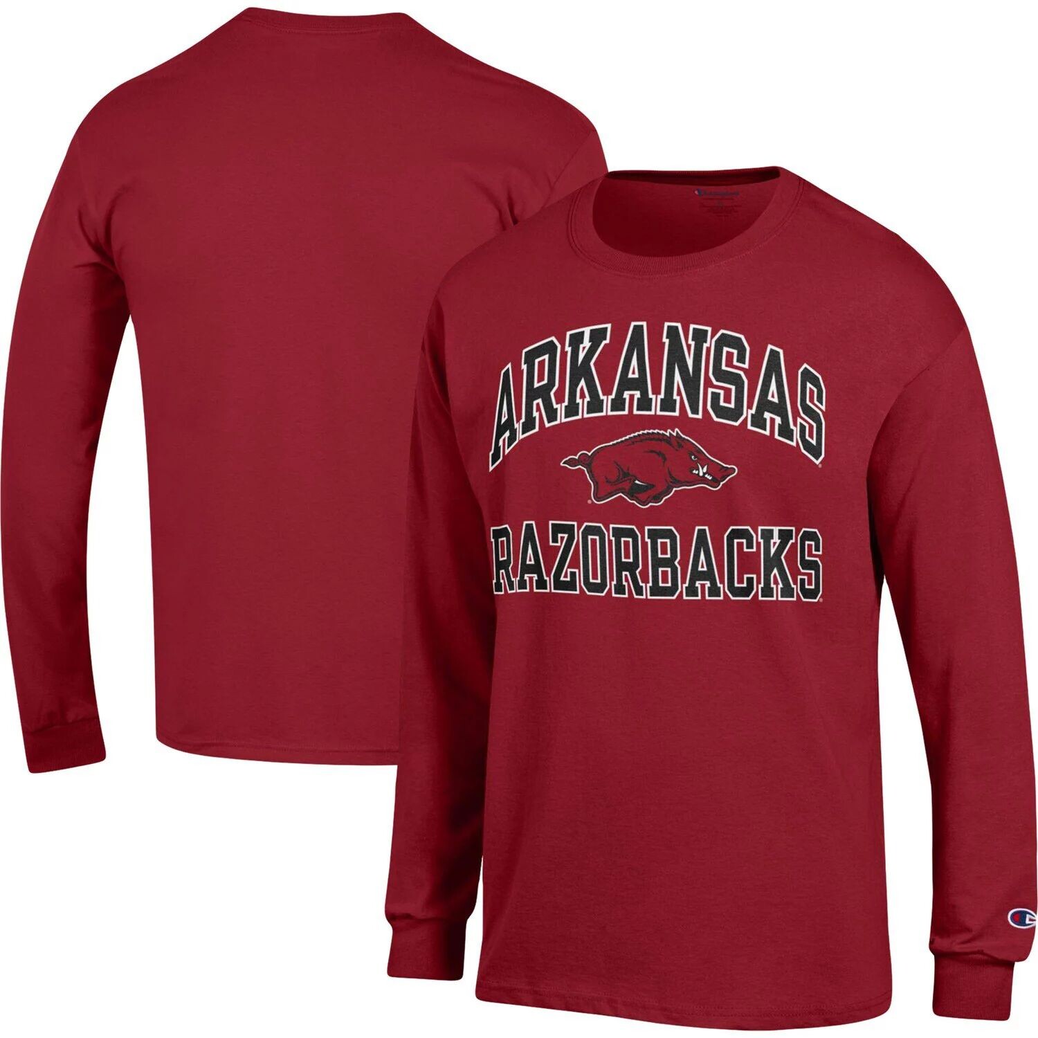 Мужская футболка Champion Cardinal Arkansas Razorbacks High Motor с длинными рукавами
Мужская футболка Champion Cardinal Arkansas Razorbacks High Motor с длинными рукавами