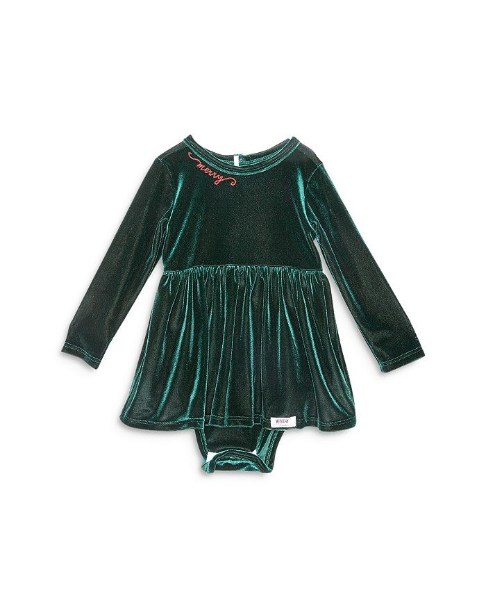 Комбинезон Holiday Bubble для девочек Worthy Threads, цвет: Изумрудный эластичный бархат - Baby, зеленый
Комбинезон Holiday Bubble для девочек Worthy Threads, цвет: Изумрудный эластичный бархат - Baby, зеленый