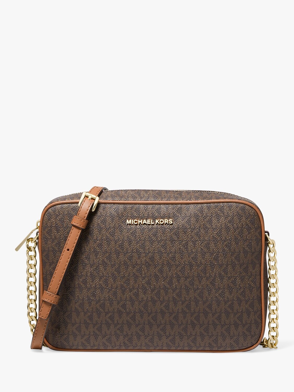 Сумка через плечо MICHAEL Jet Set Travel Signature East/West Michael Kors, желудь
Сумка через плечо MICHAEL Jet Set Travel Signature East/West Michael Kors, желудь