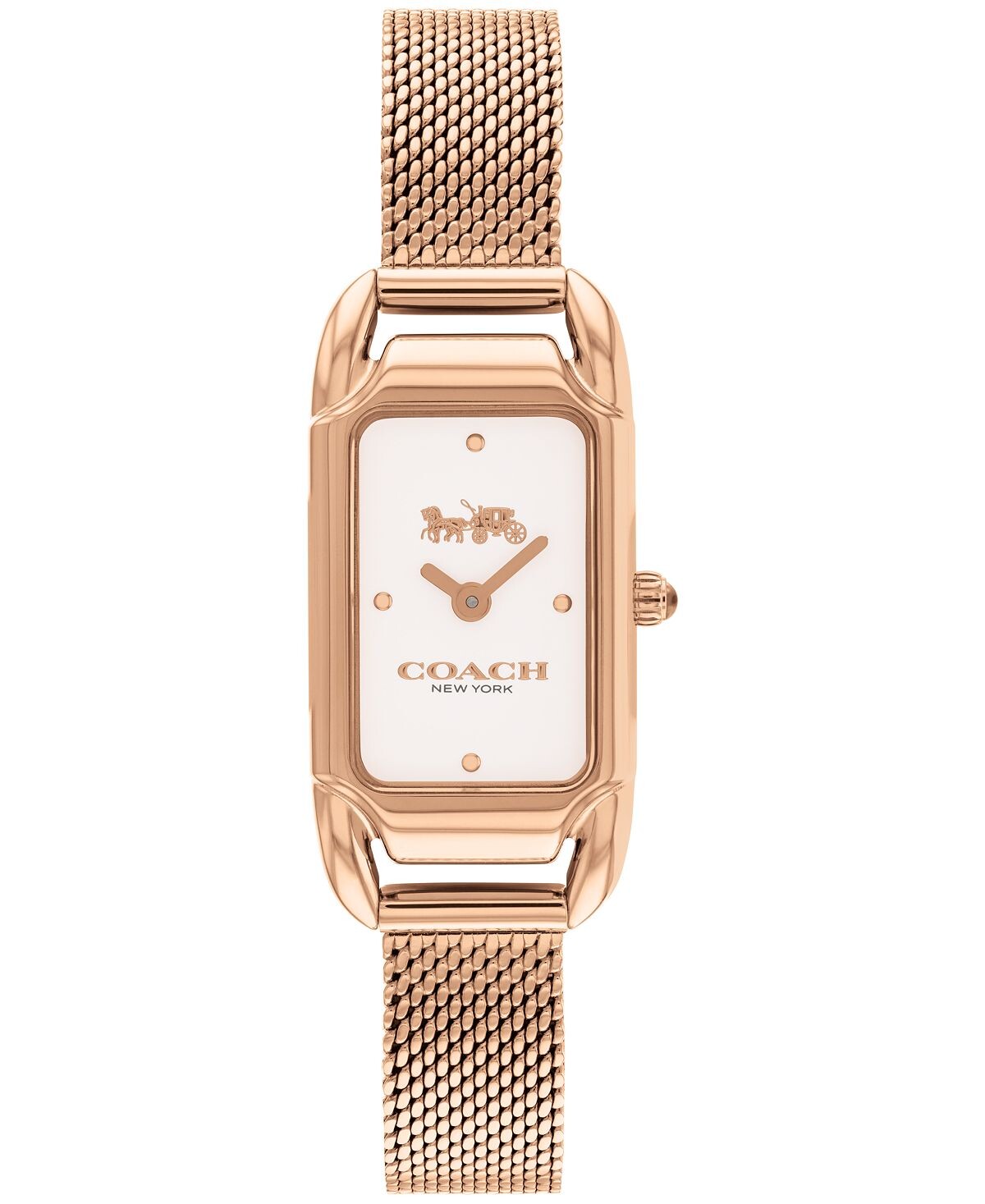 Женские часы Cadie с сетчатым браслетом из нержавеющей стали, 17,5 x 28,5 мм COACH, золотой
Женские часы Cadie с сетчатым браслетом из нержавеющей стали, 17,5 x 28,5 мм COACH, золотой