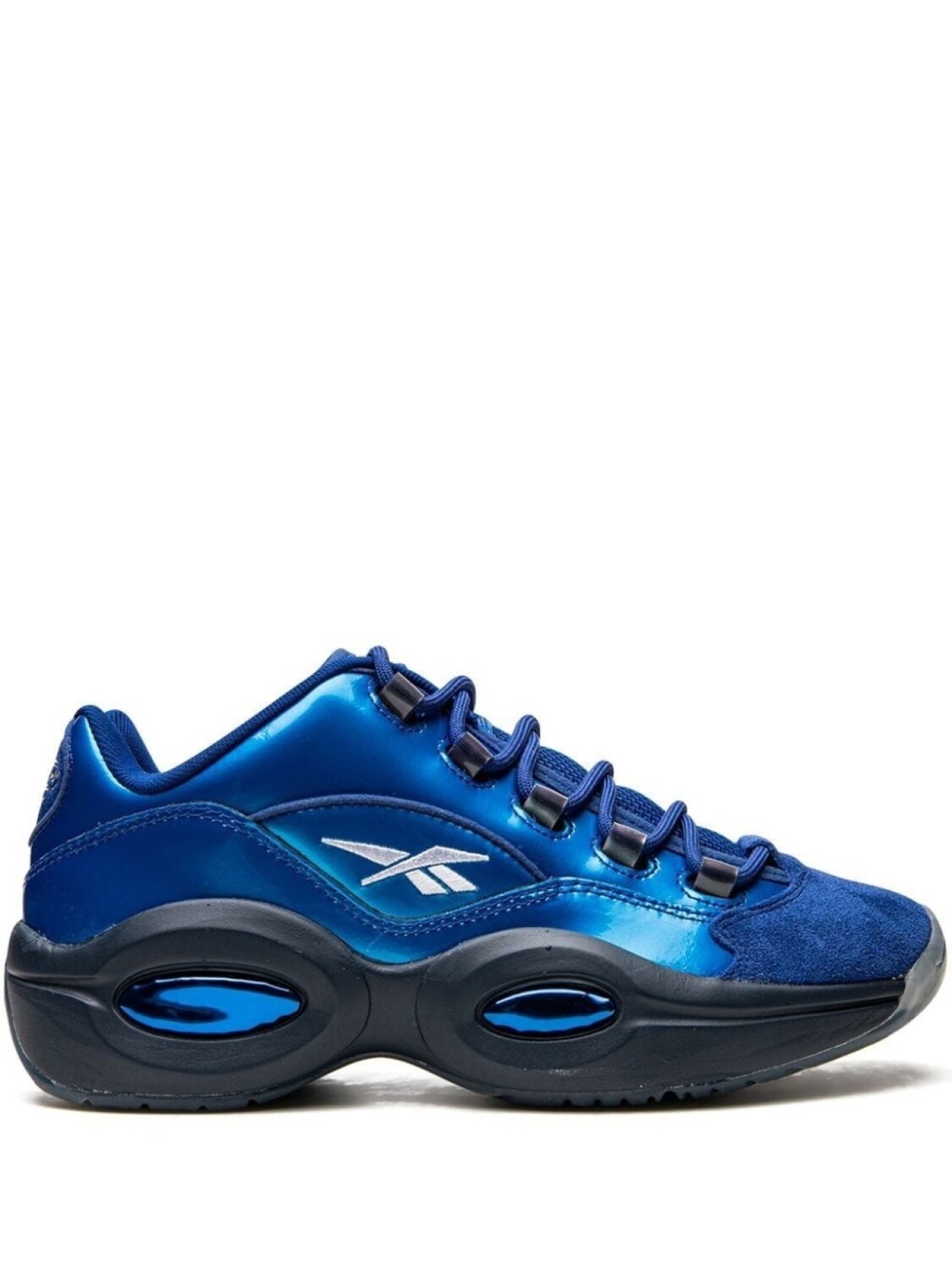 Reebok кроссовки Question Low Rookie Signature Prizm из коллаборации с Panini, синий
Reebok кроссовки Question Low Rookie Signature Prizm из коллаборации с Panini, синий