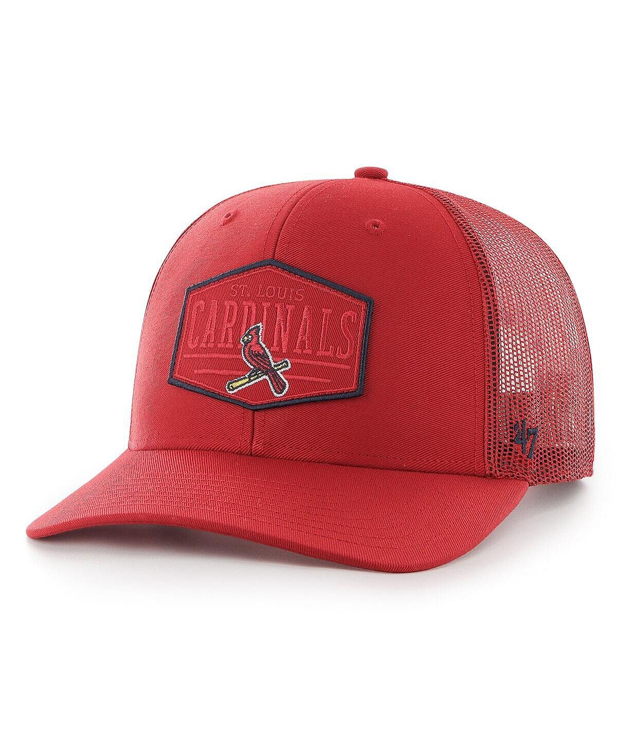 Мужская красная регулируемая кепка St. Louis Cardinals Ridgeline с нашивкой в тон Trucker '47 Brand
Мужская красная регулируемая кепка St. Louis Cardinals Ridgeline с нашивкой в тон Trucker '47 Brand