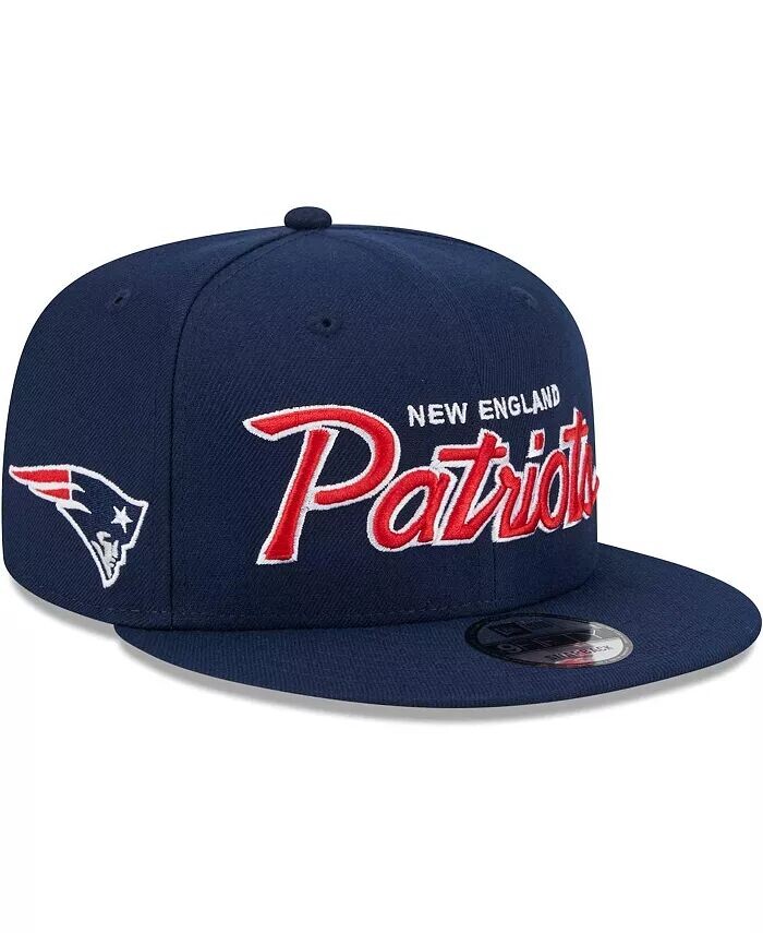 Мужская темно-синяя кепка New England Patriots Main Script 9FIFTY Snapback New Era, синий
Мужская темно-синяя кепка New England Patriots Main Script 9FIFTY Snapback New Era, синий