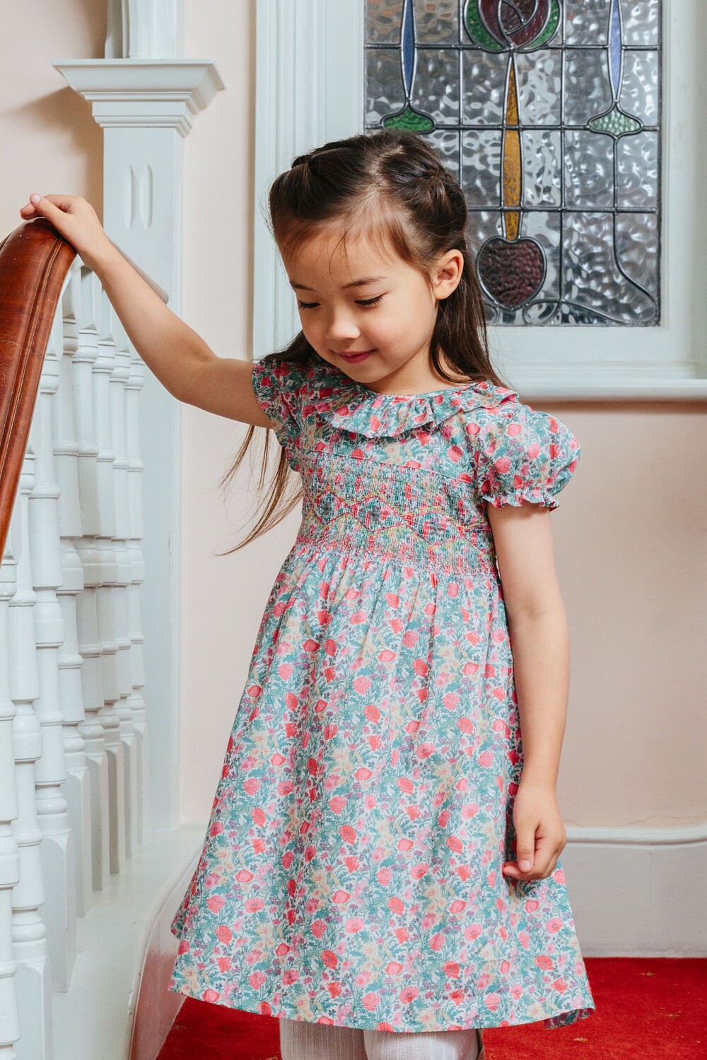 Розовое свободное платье Liberty Florence May Willow с принтом Trotters London, розовый
Розовое свободное платье Liberty Florence May Willow с принтом Trotters London, розовый