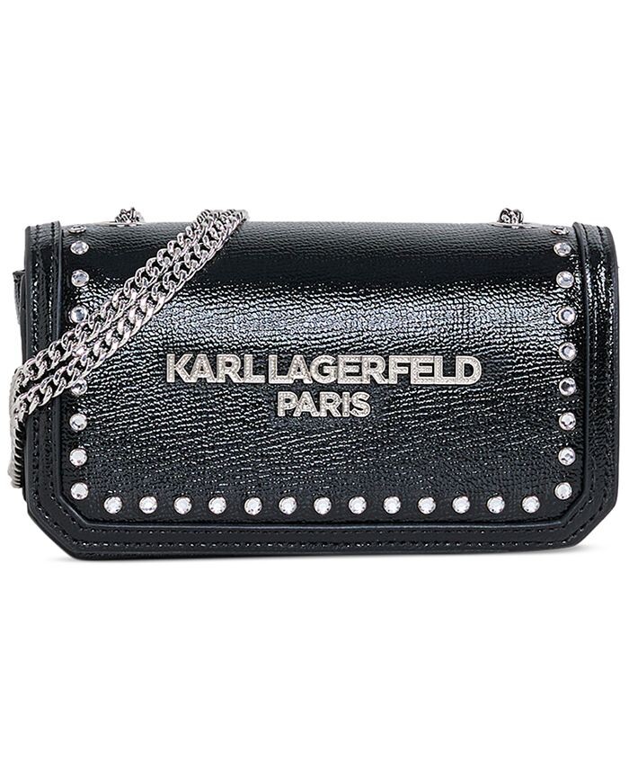 Миниатюрная сумка через плечо Kosette, украшенная стразами KARL LAGERFELD PARIS, черный
Миниатюрная сумка через плечо Kosette, украшенная стразами KARL LAGERFELD PARIS, черный