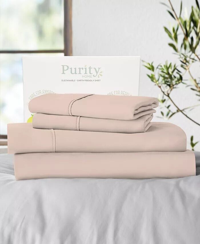 Комплект простыней и наволочек из хлопкового перкаля плотностью 400 нитей Purity Home
Комплект простыней и наволочек из хлопкового перкаля плотностью 400 нитей Purity Home