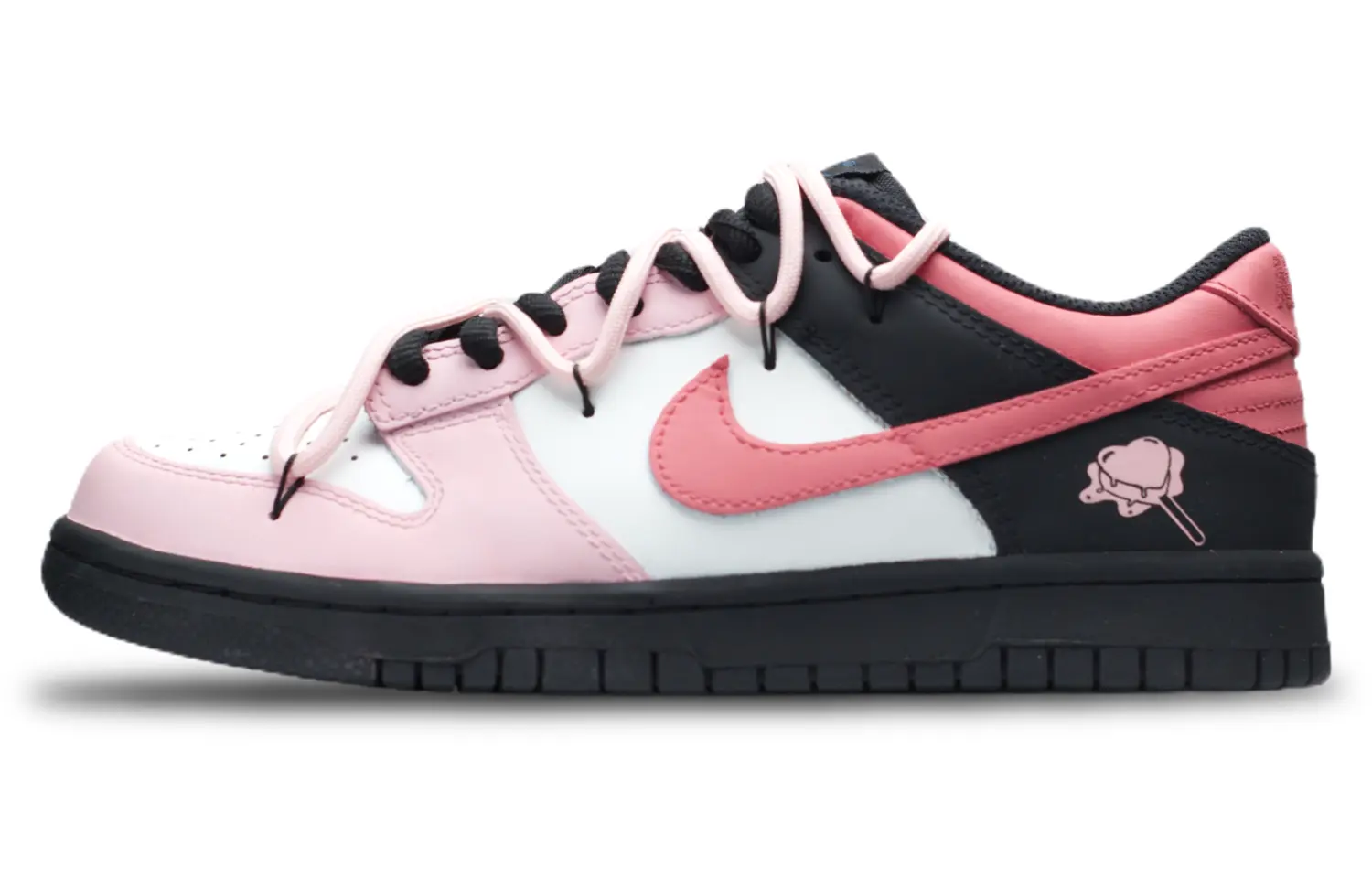 Кроссовки Nike Dunk Skateboarding Shoes Women's Low-top White/black/pink, розовый
Кроссовки Nike Dunk Skateboarding Shoes Women's Low-top White/black/pink, розовый