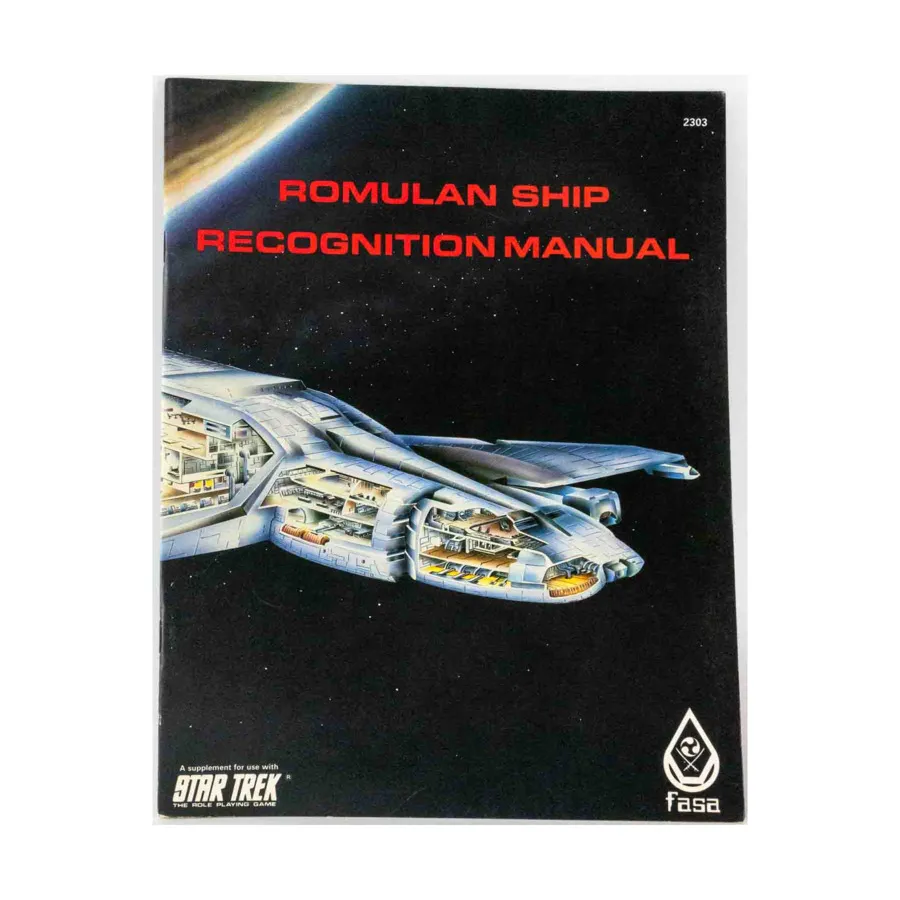 Romulan Ship Recognition Manual (1st Edition), Star Trek - Sourcebooks & Deck Plans (FASA), мягкая обложка
Romulan Ship Recognition Manual (1st Edition), Star Trek - Sourcebooks & Deck Plans (FASA), мягкая обложка