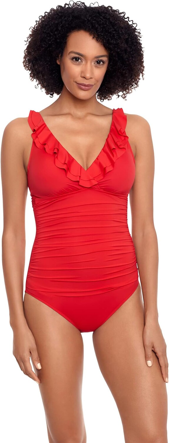 Купальник LAUREN Ralph Lauren Beach Club Solid Ruffle Surplice One-Piece, красный
Купальник LAUREN Ralph Lauren Beach Club Solid Ruffle Surplice One-Piece, красный