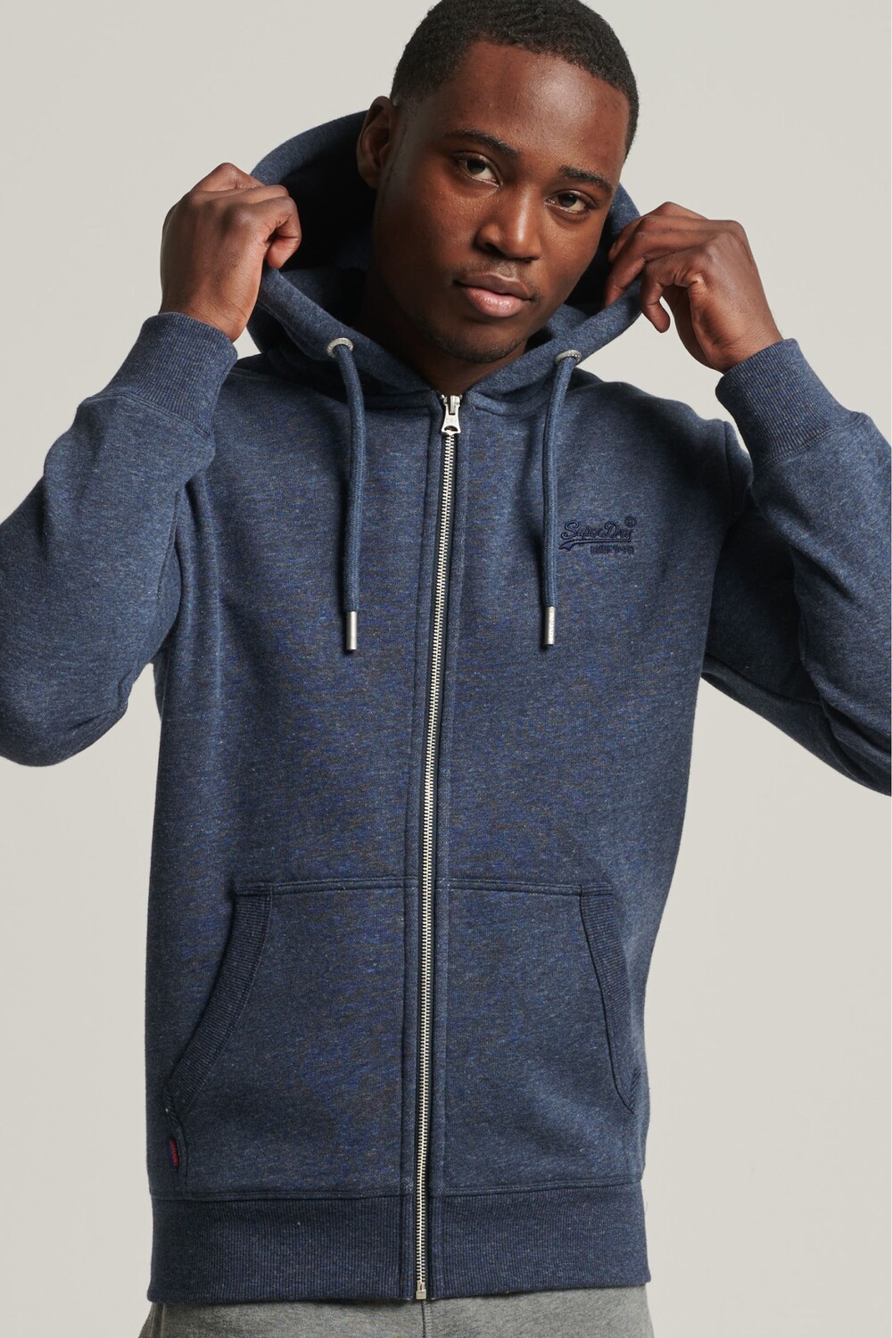 Толстовка из органического хлопка с винтажным логотипом и молнией Superdry, синий
Толстовка из органического хлопка с винтажным логотипом и молнией Superdry, синий