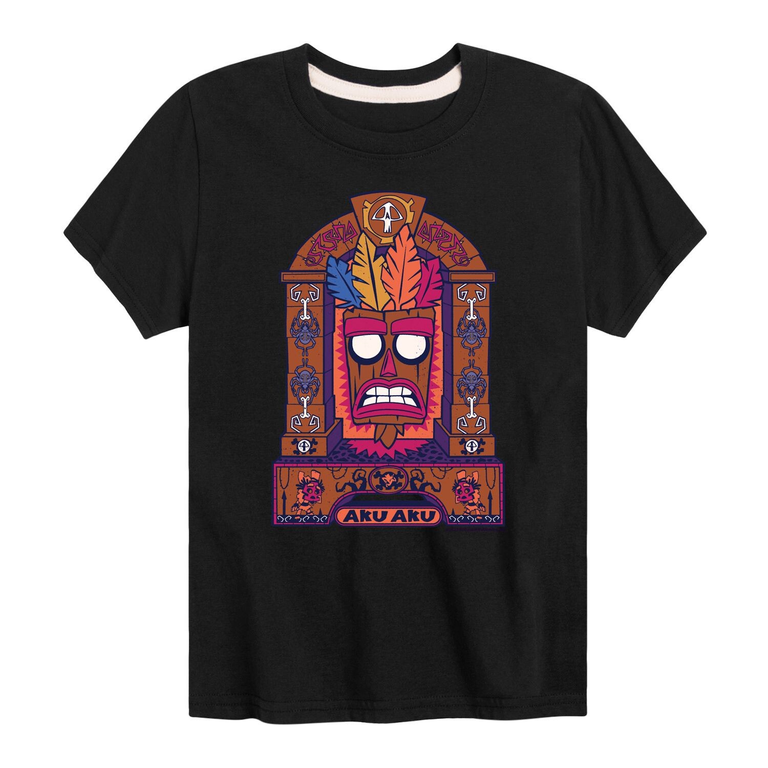 Футболка с рисунком Crash Bandicoot Aku Aku для мальчиков 8–20 лет Licensed Character, черный
Футболка с рисунком Crash Bandicoot Aku Aku для мальчиков 8–20 лет Licensed Character, черный
