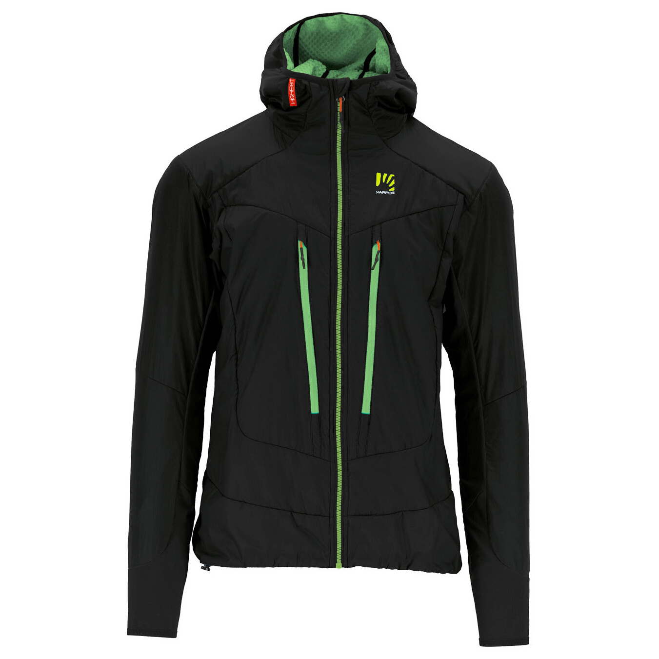 Куртка из синтетического волокна Karpos K Performance Hybrid, цвет Black/Jasmine Green
Куртка из синтетического волокна Karpos K Performance Hybrid, цвет Black/Jasmine Green