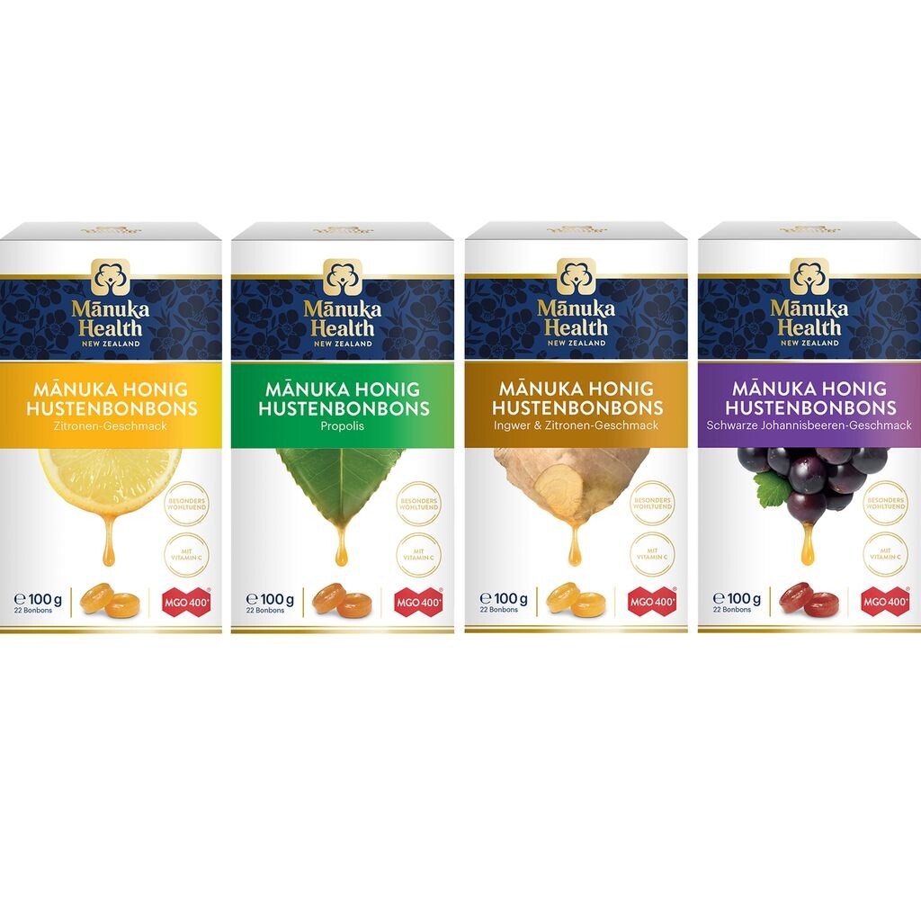 Пастилки для здоровья Manuka, набор из 4 шт. Manuka Honey MGO 400+, 4x100 г Manuka Health
Пастилки для здоровья Manuka, набор из 4 шт. Manuka Honey MGO 400+, 4x100 г Manuka Health