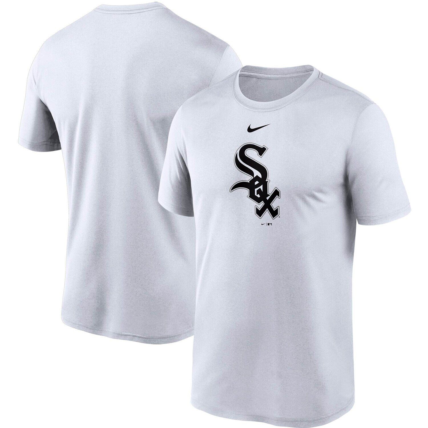 Мужская белая футболка Chicago White Sox с большим логотипом Legend Performance Nike, Белый
Мужская белая футболка Chicago White Sox с большим логотипом Legend Performance Nike, Белый