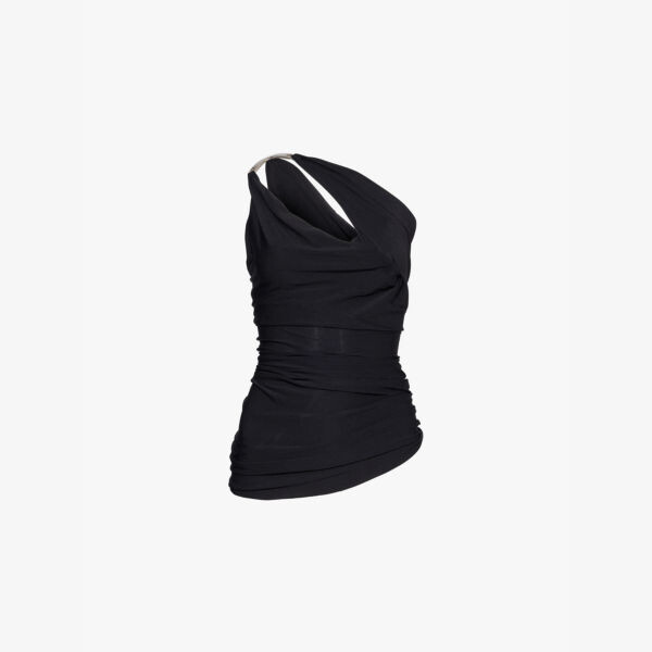 Асимметричный топ из джерси на одно плечо от Hydra aaliyah Rick Owens Lillies, черный
Асимметричный топ из джерси на одно плечо от Hydra aaliyah Rick Owens Lillies, черный