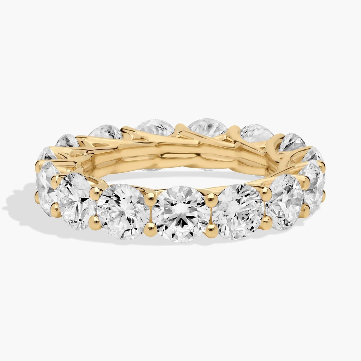 Кольцо Trellis Lab-Grown Diamond Eternity из 14-каратного желтого золота (6 карат, двойной - FG / VS2-SI1) Blue Nile
Кольцо Trellis Lab-Grown Diamond Eternity из 14-каратного желтого золота (6 карат, двойной - FG / VS2-SI1) Blue Nile