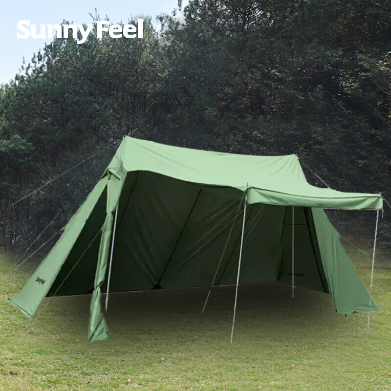 Sunnyfeel уличная палатка для кемпинга, непромокаемый тент/зеленый небольшой навес Cloudscape 588*335*260 см
Sunnyfeel уличная палатка для кемпинга, непромокаемый тент/зеленый небольшой навес Cloudscape 588*335*260 см