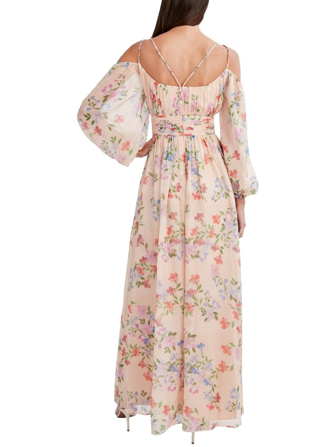 Женское вечернее платье с открытыми плечами и цветочным принтом Jordyn BCBGMAXAZRIA
Женское вечернее платье с открытыми плечами и цветочным принтом Jordyn BCBGMAXAZRIA