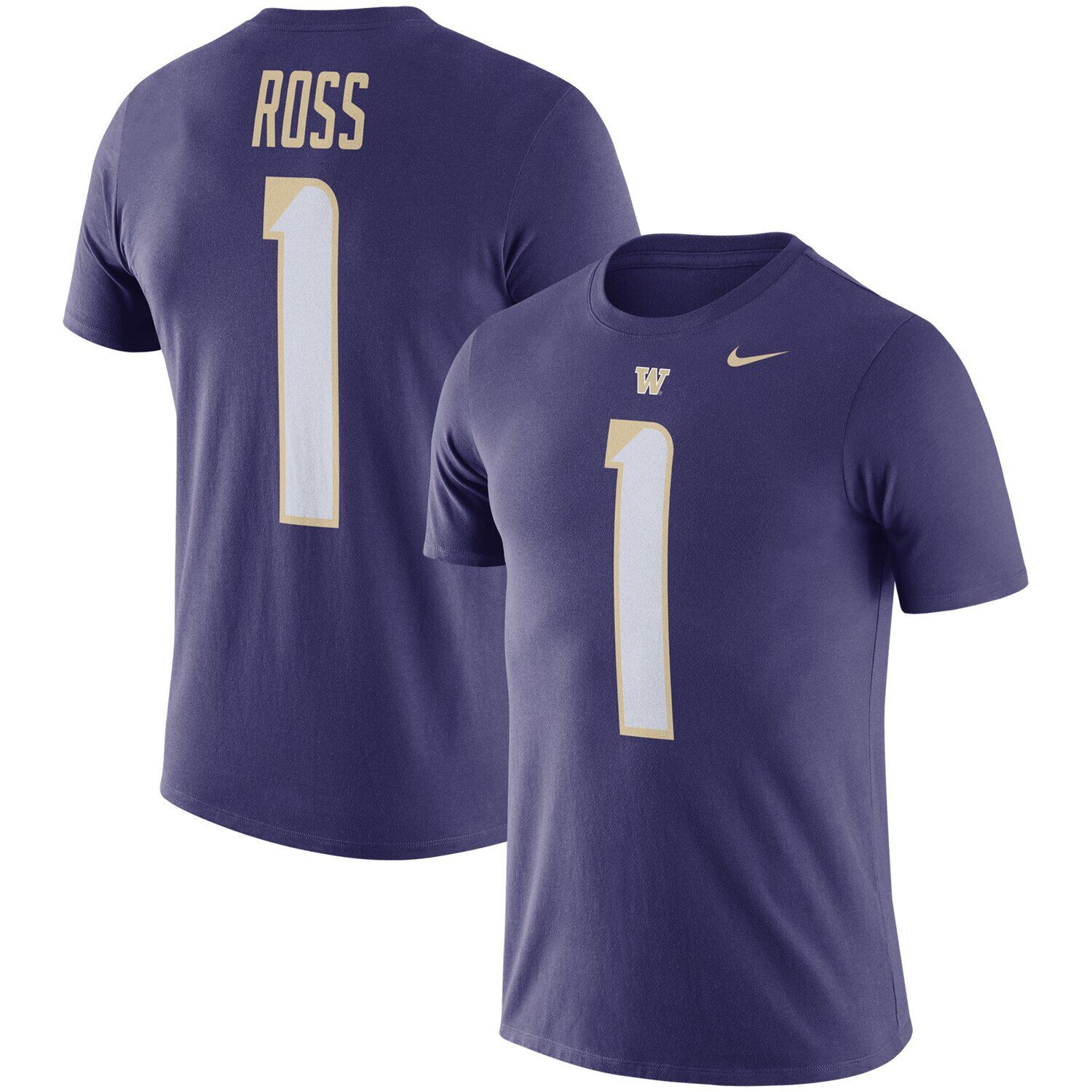 Мужская фиолетовая футболка John Ross Washington Huskies Football с именем и номером Nike, Фиолетовый
Мужская фиолетовая футболка John Ross Washington Huskies Football с именем и номером Nike, Фиолетовый