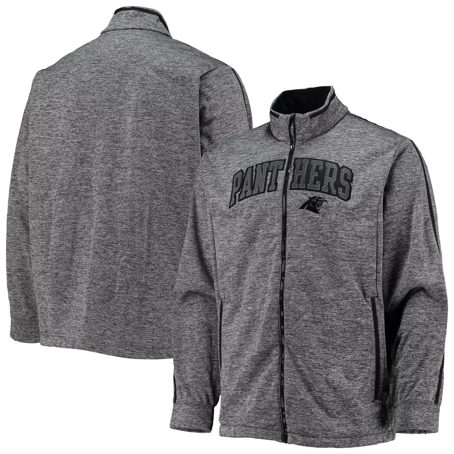 Мужская серая куртка с молнией во всю длину для гольфа Carolina Panthers Golf Antigua
Мужская серая куртка с молнией во всю длину для гольфа Carolina Panthers Golf Antigua