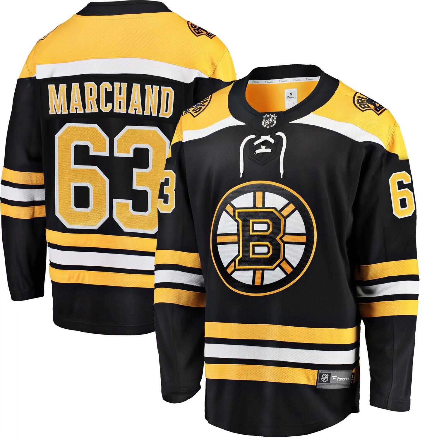 Мужская черная футболка Fanatics с логотипом Brad Marchand Boston Bruins Breakaway Player, Черный
Мужская черная футболка Fanatics с логотипом Brad Marchand Boston Bruins Breakaway Player, Черный