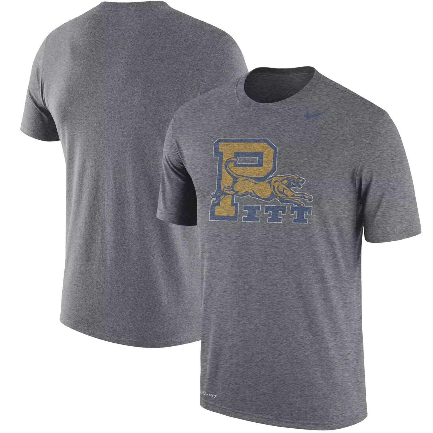 Мужская футболка с логотипом Nike Heathered Grey Pitt Panthers Vintage Performance
Мужская футболка с логотипом Nike Heathered Grey Pitt Panthers Vintage Performance