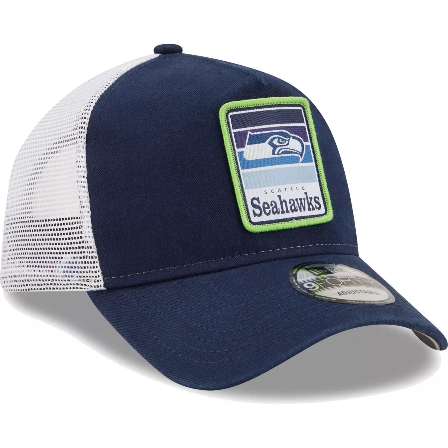 Мужская кепка New Era College Navy/White Seattle Seahawks Gradient Trucker 9FORTY Snapback Hat
Мужская кепка New Era College Navy/White Seattle Seahawks Gradient Trucker 9FORTY Snapback Hat