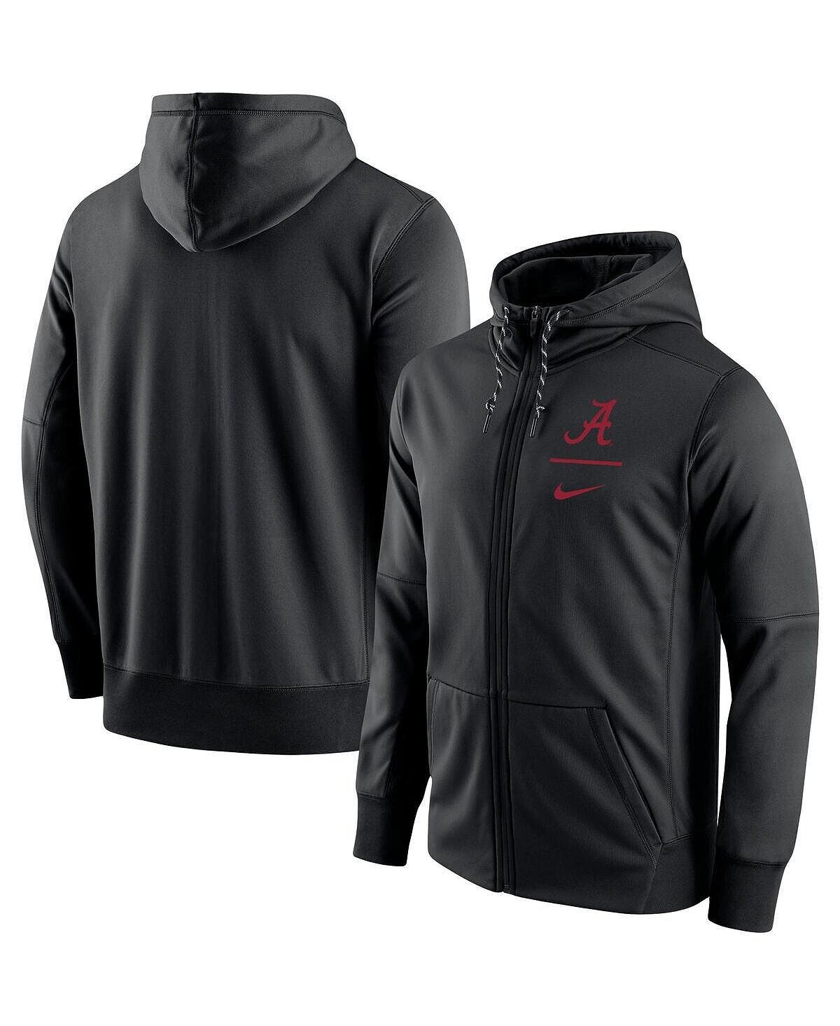 Мужская черная толстовка с молнией во всю длину Alabama Crimson Tide Logo Stack Performance Nike
Мужская черная толстовка с молнией во всю длину Alabama Crimson Tide Logo Stack Performance Nike
