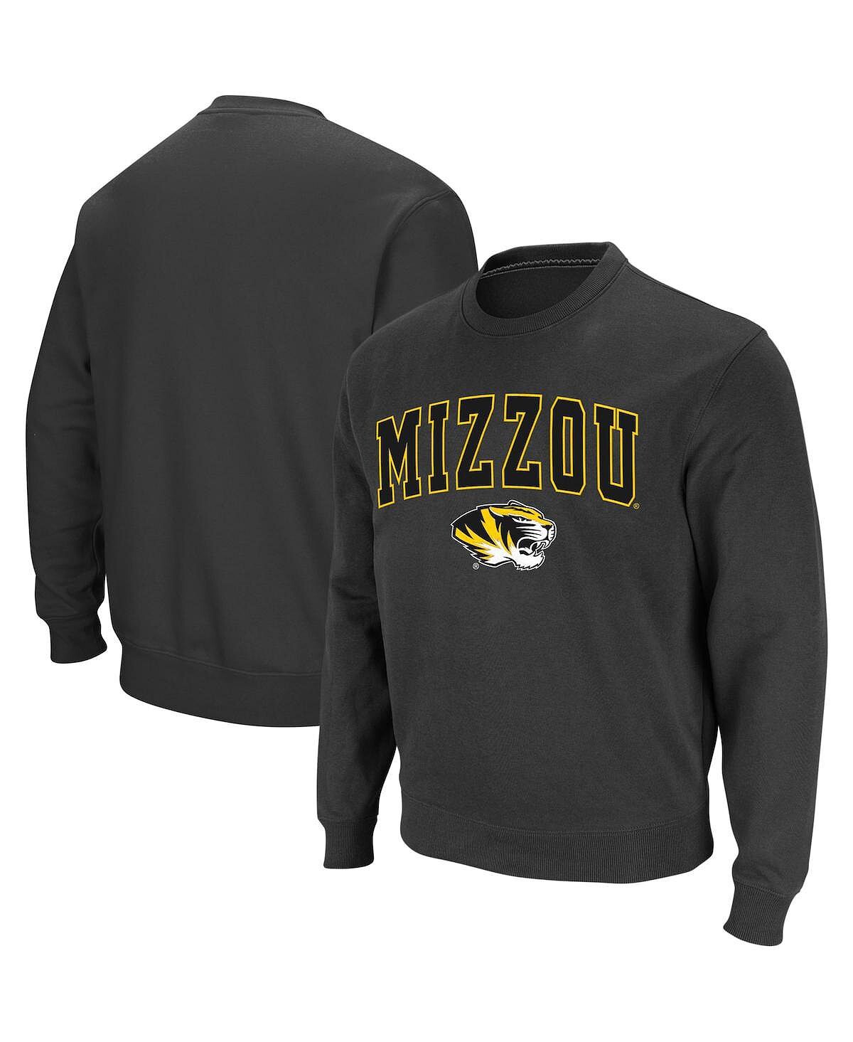 Мужской темно-серый свитшот с круглым вырезом Missouri Tigers Arch & Logo Colosseum
Мужской темно-серый свитшот с круглым вырезом Missouri Tigers Arch & Logo Colosseum