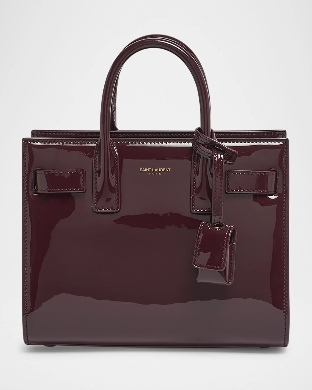 Сумка Sac de Jour Nano с верхней ручкой из лакированной кожи Saint Laurent, цвет Dk Red Wine
Сумка Sac de Jour Nano с верхней ручкой из лакированной кожи Saint Laurent, цвет Dk Red Wine
