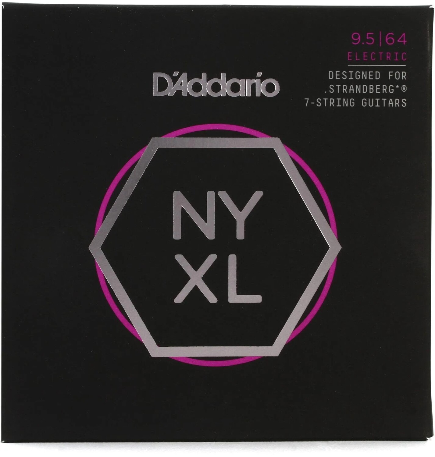 Струны для электрогитары D'Addario NYXL09564SB NYXL с никелевой обмоткой — .0095-.064 Custom Light, 7-струнные
Струны для электрогитары D'Addario NYXL09564SB NYXL с никелевой обмоткой — .0095-.064 Custom Light, 7-струнные