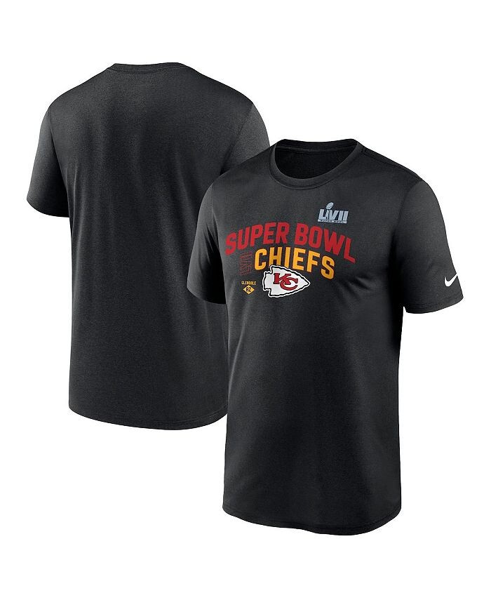 Мужская черная футболка с логотипом команды Kansas City Chiefs Super Bowl LVII Team Nike, черный
Мужская черная футболка с логотипом команды Kansas City Chiefs Super Bowl LVII Team Nike, черный
