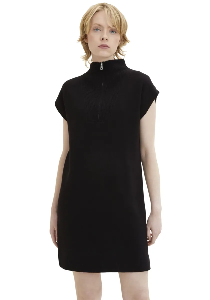 TOM TAILOR джинсовое трикотажное платье "Troyer Knitted Dress" (1 шт.), с вырезом Troyer Tom Tailor Denim, черный
TOM TAILOR джинсовое трикотажное платье "Troyer Knitted Dress" (1 шт.), с вырезом Troyer Tom Tailor Denim, черный